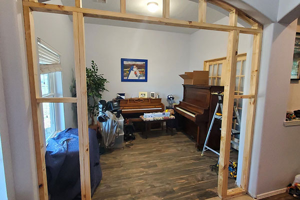 Before French Door Remodeling Services